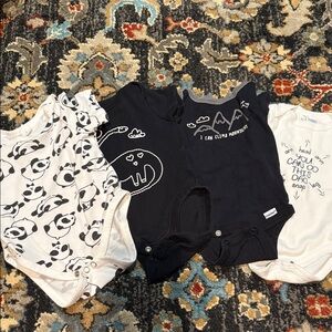 Black and White Kids One Piece Set

SOLD